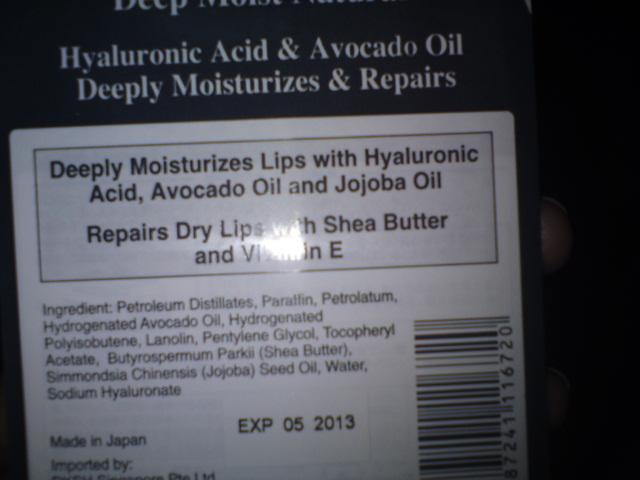 (Hyaluronic Acid, Lip Balm